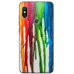 INOS ���� TPU ��� XIAOMI REDMI NOTE 6 PRO DUAL SIM ART THEME VERTICAL WATERCOLOR - (5205598116804)