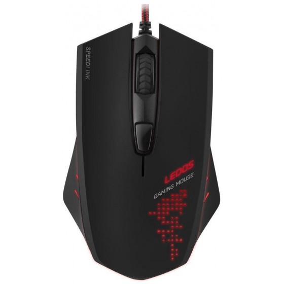 SPEEDLINK LEDOS GAMING MOUSE BLACK - (SL-6393-BK)