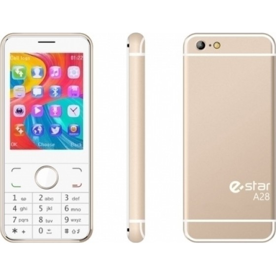 ESTAR A28 DUAL SIM ����� - (MOBA28GOLD)