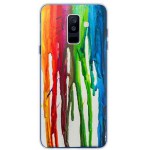 INOS ���� TPU ��� SAMSUNG A605F GALAXY A6 PLUS 2018 DUAL SIM ART THEME VERTICAL WATERCOLOR - (5205598119027)