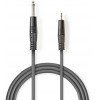 NEDIS STEREO AUDIO CABLE 6.35MM MALE - 3.5MM MALE 3.0M GREY - (COTH23205GY30)