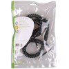 NEDIS TELECOM CABLE RJ10 MALE - RJ10 MALE 5.0M BLACK - (TCGP90100BK50)