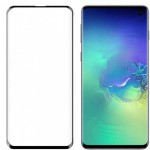 IDOL 1991 TEMPERED GLASS ��� SAMSUNG S10 G973 0.30MM 3D FULL GLUE SEMI CURVED BLACK & SQUEEZY CARD - (5205308225369)