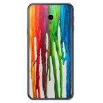 INOS ���� TPU ��� SAMSUNG J415F GALAXY J4 PLUS 2018 DUAL SIM ART THEME VERTICAL WATERCOLOR - (5205598116835)