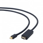 CABLEXPERT MINI DISPLAYPORT TO HDMI 4K CABLE 1.8M - (CC-MDP-HDMI-6)
