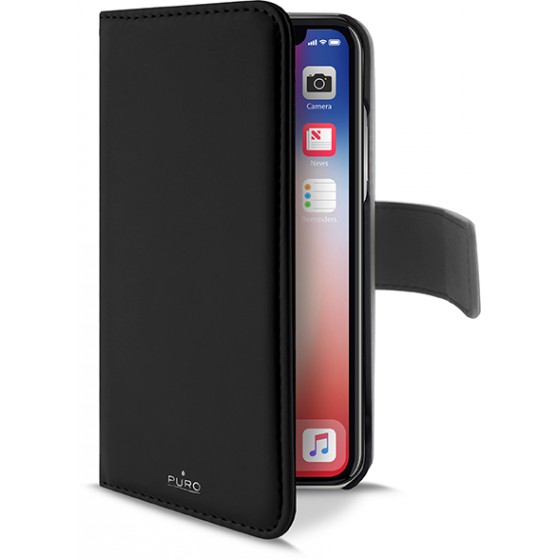 PURO ���� BOOKSTYLE ��� IPHONE XS MAX ����� - (IPCX65BOOKC3BLK)