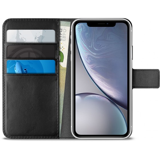 PURO ���� BOOKSTYLE WALLET ��� IPHONE XR ����� - (IPCX61BOOKC4BLK)