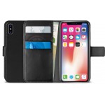 PURO ���� BOOKSTYLE WALLET ��� IPHONE XS MAX ����� - (IPCX65BOOKC4BLK)