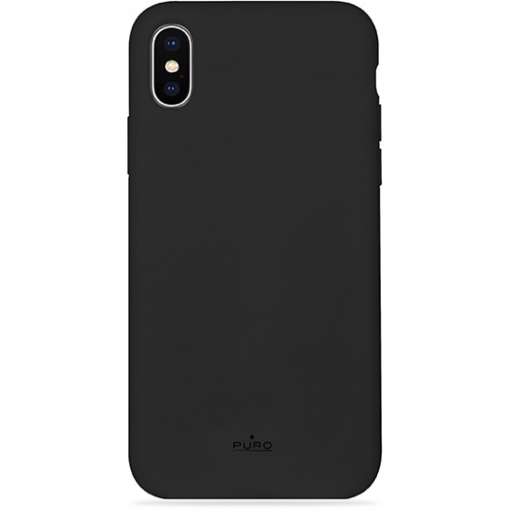 PURO ���� ICON ��� IPHONE XS MAX ����� - (IPCX65ICONBLK)