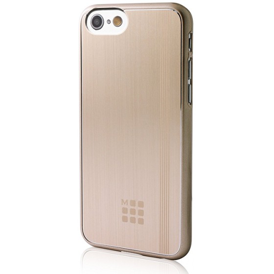 MOLESKINE ���� BRUSHED METAL ��� IPHONE 7 PLUS & 8 PLUS ����� - (MOHCP7LBMGO)