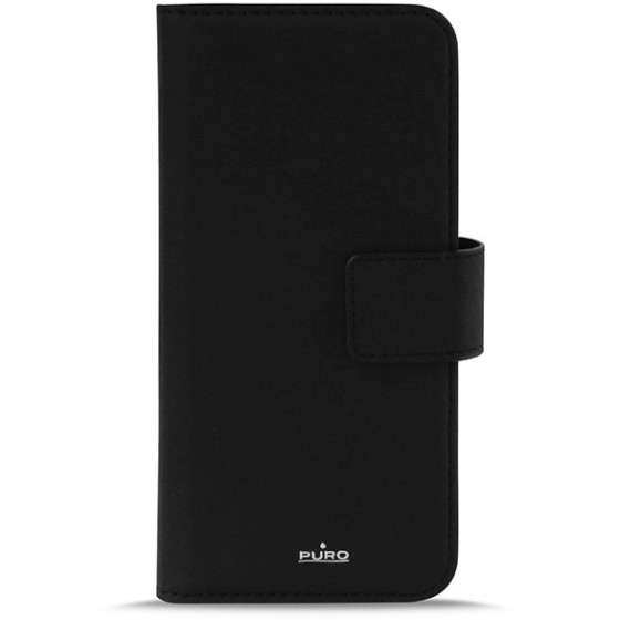 PURO ���� BOOKSTYLE ��� IPHONE X ����� - (IPCXBOOKC3BLK)