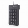 GEMBIRD USB NUMERIC KEYPAD - (KPD-U-01)