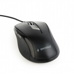 GEMBIRD USB OPTICAL MOUSE BLACK - (MUS-6B-01)