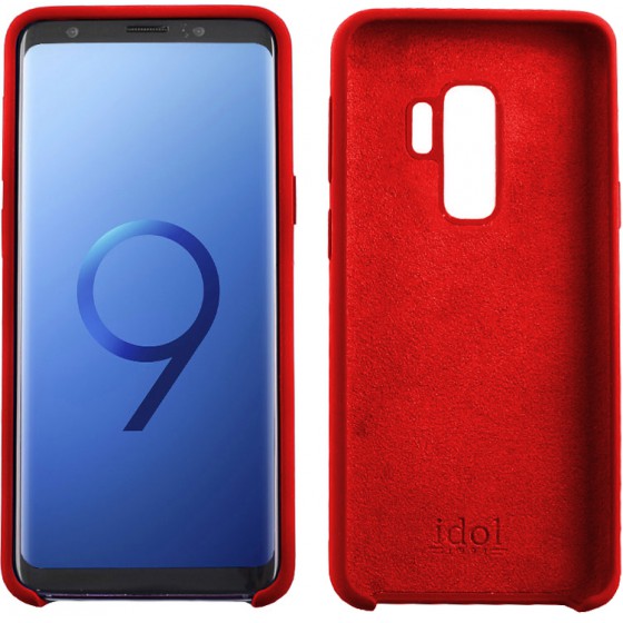 IDOL 1991 ���� ��� SAMSUNG S9 PLUS G965 VELVET TPU RED - (5205308227899)