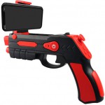 OMEGA REMOTE AUGMENTED REALITY GUN BLASTER BLACK/RED - (OM44098)