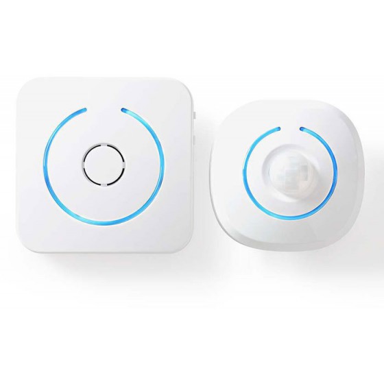 NEDIS ALRMMW20WT HOME SECURITY MOTION DETECTOR CHIME 8 RINGTONES SIGNALS