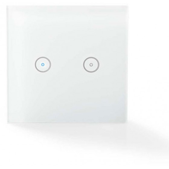 NEDIS WIFIWS20WT WIFI SMART LIGHT SWITCH DUAL
