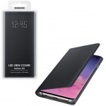 SAMSUNG ���� ��� S10 G973 LED VIEW COVER BLACK - (EF-NG973PBEGWW)