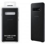 SAMSUNG ���� ��� S10 G973 SILICONE COVER BLACK - (EF-PG973TBEGWW)