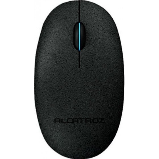 ALCATROZ BLUETOOTH MOUSE PEBBLE AIR BLACK STONE - (PABS)