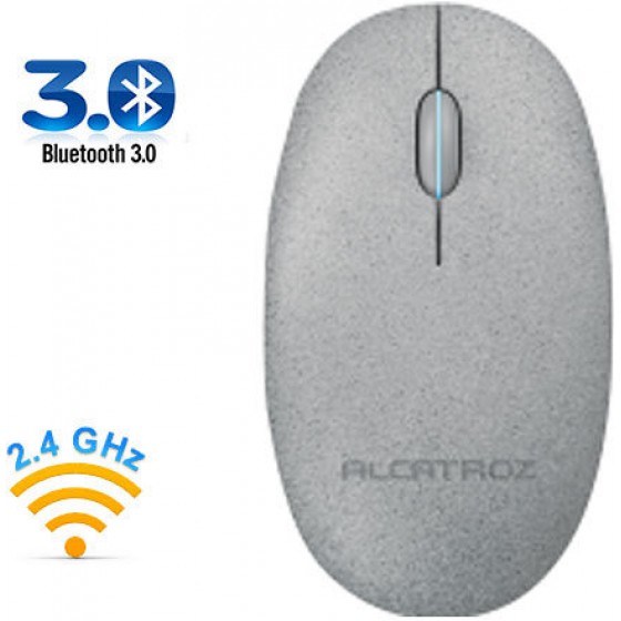 ALCATROZ BLUETOOTH MOUSE PEBBLE AIR LIME STONE - (PALS)
