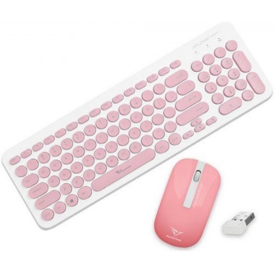 ALCATROZ WIRELESS MOUSE AND KEYBOARD JELLYBEAN A2000 W.PEACH - (A2000WP)