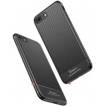 IPAKY ���� CARBON FIBER TPU IPK-024 FLEXIBLE ��� IPHONE 8/7 �����