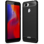 POWERTECH ���� CARBON FLEXIBLE TPU ��� XIAOMI REDMI 6 ����� - (MOB-1210)