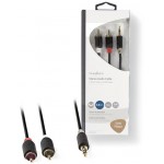 NEDIS STEREO AUDIO CABLE 3.5MM MALE - 2X RCA MALE 1.0M ������� - (CABW22200AT10)