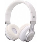 CRYSTAL AUDIO OE-02-WH WHITE ON-EAR HEADPHONES
