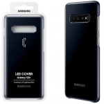 SAMSUNG ���� ��� S10 PLUS G975 NFC POWER LED COVER BLACK - (EF-KG975CBEGWW)