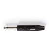 NEDIS AUDIO CONNECTOR MONO 6.35MM MALE BLACK - (COTP23900BK)