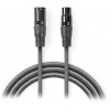 NEDIS BALANCED XLR AUDIO CABLE XLR 3-PIN MALE - XLR 3-PIN FEMALE 10M - (COTG15010GY100)