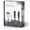 NEDIS BALANCED XLR AUDIO CABLE XLR 3-PIN MALE - XLR 3-PIN FEMALE 10M - (COTG15010GY100)