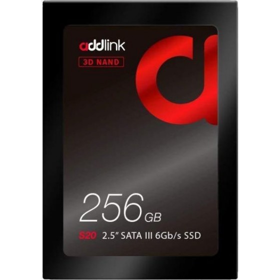 ADDLINK 256GB SSD 3D NAND FLASH - (AD256GBS20S3S)