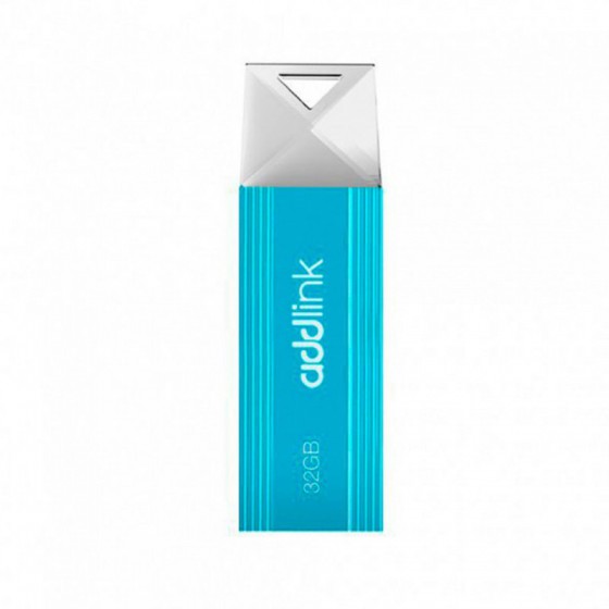 ADDLINK 32GB USB FLASH DRIVE AQUA - (AD32GBU12A2)