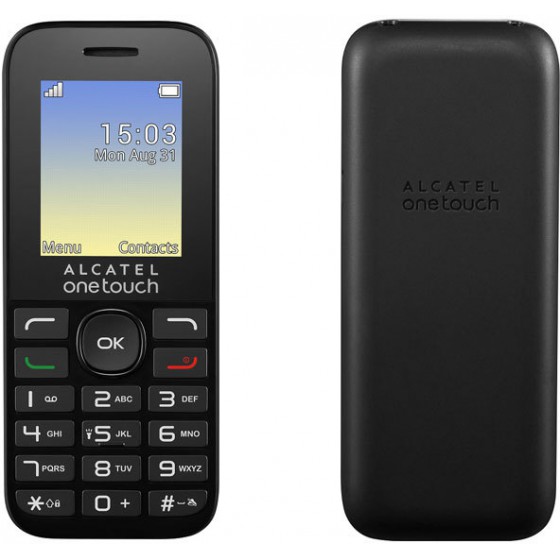 ALCATEL ONETOUCH 1016D DUAL SIM BLACK EU