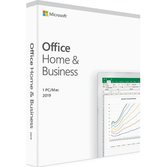MICROSOFT OFFICE HOME & BUSINESS 2019 GREEK MEDIALESS - (T5D-03232)