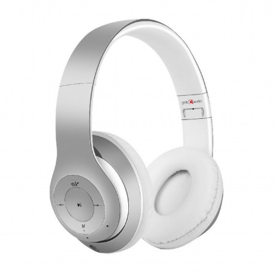 GEMBIRD BLUETOOTH HEADSET MILANO SILVER WHITE - (BHP-MXP-SW)