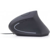 GEMBIRD ERGONOMIC 6 BUTTON OPTICAL MOUSE BLACK - (MUS-ERGO-01)