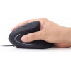 GEMBIRD ERGONOMIC 6 BUTTON OPTICAL MOUSE BLACK - (MUS-ERGO-01)