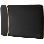 HP 14 NEOPRENE REVERSIBLE SLEEVE BLACK/GOLD - (2UF59AA)