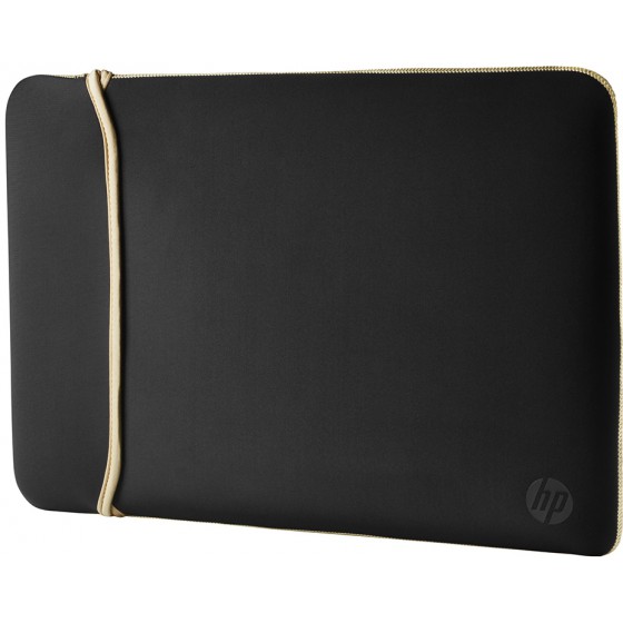 HP 14 NEOPRENE REVERSIBLE SLEEVE BLACK/GOLD - (2UF59AA)