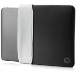 HP 14 NEOPRENE REVERSIBLE SLEEVE BLACK/SILVER - (2UF61AA)