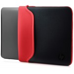 HP 14.0 BLACK/RED CHROMA SLEEVE - (V5C26AA)