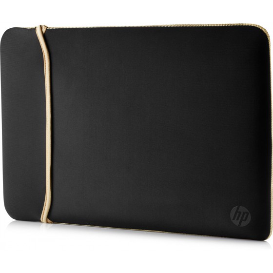 HP 15.6 NEOPRENE REVERSIBLE SLEEVE BLACK/GOLD - (2UF60AA)
