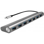 LOGILINK HUB TYPE-C 3.1 + PSU - (UA0310)