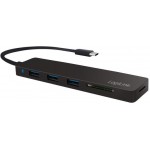 LOGILINK HUB TYPE-C 3.1 WITH CARD READER - (UA0312)
