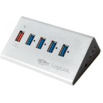 LOGILINK HUB USB 3.0 HIGH SPEED + PSU - (UA0227)