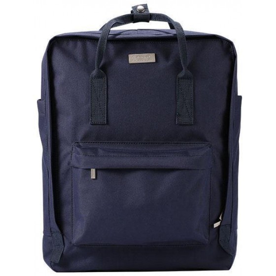 WK DOUBLE LAPTOP BACKPACK DARK BLUE - (WT-B10)